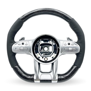 Volante de Fibra de Carbono Forjado Automáticamente de Primera Calidad para Mercedes Benz W04 W116 W117 W118 - Product Image 2