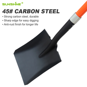 Солнечная сельскохозяйственная лопата, лопата, лопата для сельского хозяйства, лопата из углеродистой стали для сада, лопата для копания - Product Image 2