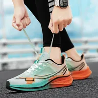 Chaussures de course ultra-légères en mesh pour homme, confortables, respirantes, avec absorption des chocs, nouvelles chaussures de marathon, chaussures de sport pour étudiants, chaussures de course décontractées