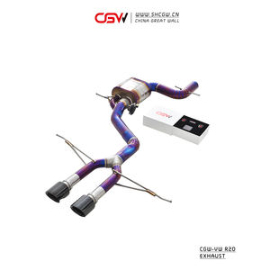 Sistema <span class=keywords><strong>de</strong></span> Escape Catback <span class=keywords><strong>de</strong></span> Titanio con Sonido Potente para VW MK6 R20 2.0T con Silenciador <span class=keywords><strong>de</strong></span> Resonador Grande para Evitar el Sonido <span class=keywords><strong>de</strong></span> Dron - Product Image 6