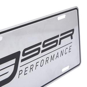 Plaque d'immatriculation 3D du fabricant de <span class=keywords><strong>plaques</strong></span> de voiture en aluminium avec logo personnalisé de haute qualité - Product Image 5