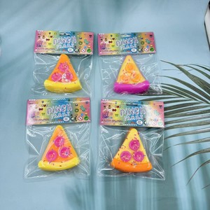 In Stock Pizza Squishy Stress Relief Toy Realistic Food Simulation Slow <b>Rebound</b> Pizza Squishy Squeeze Toy for Office Relaxation - Product Image 1