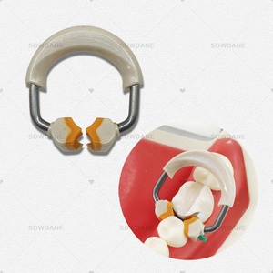 Sistema di matrice dentale Set matrici sagomate Clip anello matrice bande cuneo di plastica Kit di odontoiatria strumento di strumento Peek e Niti - Product Image 3