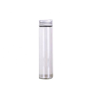 Venta al por mayor de tubos de ensayo de vidrio transparente personalizables con tapa de corcho para almacenamiento de dulces, granos, especias y <span class=keywords><strong>cocina</strong></span> (serigrafía) - Product Image 2