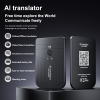 AI Translator Dual Engine Offline Multi Language Video Voice Translation Long Standby Portable Translator for Travel Business