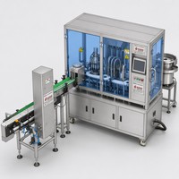Machine de remplissage électrique entièrement automatique certifiée GMP avec moteur pour poudres et liquides en petites fioles Garantie 1 an