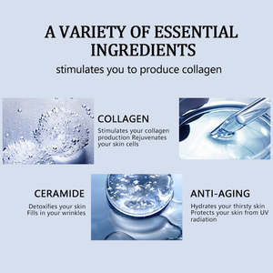 Suero Facial de Péptidos de Cobre Azul, Antiedad, Antiarrugas, Estimula el Colágeno y Reafirma la Piel - Product Image 4