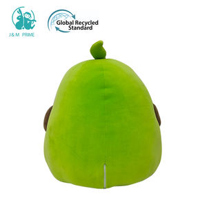 Almohadas rellenas en forma de fruta LED de dibujos animados suaves y bonitos juguetes de aguacate con relleno de algodón PP - Product Image 3