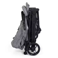 Poussette bébé 3 en 1 de luxe en coton, siège auto pliable, cadre en acier inoxydable léger, roues 360°, capacité de charge de 20 kg
