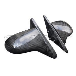 Cubiertas de Repuesto para Espejos Retrovisores Laterales de Fibra de Carbono, Nuevas, Lado Derecho, para Honda Civic EG K6 Spoon 92-95 - Product Image 3