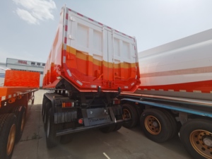 Semirremolque de volteo lateral de 40 toneladas, 3 ejes, precio de fábrica - Product Image 6