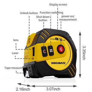A nova listagem laser distância fita 100m distância medidor laser digital fita métrica ferramenta medidor fita métrica - Product Image 2