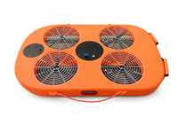 Drone robot de sauvetage aquatique, bateau de sauvetage amphibie, portée de 10 km, caméra HD 720p, retour intelligent, télécommande, équipement de sauvetage