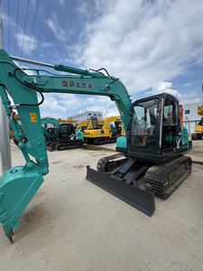 Miniexcavadora Kobelco SK75 Japonesa Original, Precio Bajo, Motor y Caja de Cambios Usados de Alta Calidad, Modelo 2023, Pocas Horas de Uso, 1 Año de Garantía - Product Image 1