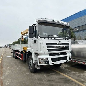 รถบรรทุกติดเครน Shacman F3000 6x4 ขนาด 12 ตัน พร้อมเครนบูมแบบยืดหดได้ ขาย - Product Image 2