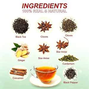 Chai Spiced Black Tea Bags With <strong>Sweet</strong> &amp; Savoury Cinnamon, Ginger, Cardamom &amp; <strong>Clove</strong> - Product Image 3
