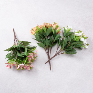 Arreglo de Flores Artificiales de Seda de Cuatro Direcciones Estilo Chino Retro para Promociones de Tiendas, Decoración de Muebles de TV y Salones de Boda - Product Image 2