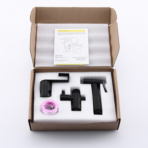 304 Black Stainless Steel Toilet Bidet <b>Spray</b> <b>Set</b> Wall Mounted Easy Clean Bathroom Accessory - Product Image 3