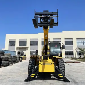 Çin VIFT marka Max 17m teleskopik platform dizel yükleyici forklift  3 4 5 Ton yükleme kapasitesi EPA motor isteğe bağlı