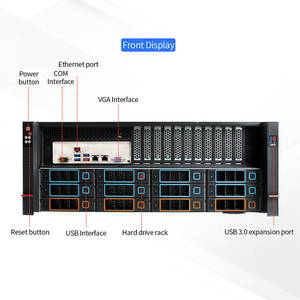 เซิร์ฟเวอร์แบบติดตั้งบนแร็ค SV6-CP-I4D612 CEACENT 4U12 DISK Intelligent Computing AI Rackmount Server 4U <span class=keywords><strong>GPU</strong></span> Server แบบสองเส้นทางประสิทธิภาพสูง - Product Image 4