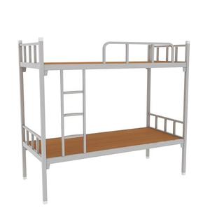Cama litera doble de alta resistencia con estructura de hierro engrosada, multicapa, fácil de instalar para dormitorios escolares y construcción. - Product Image 5