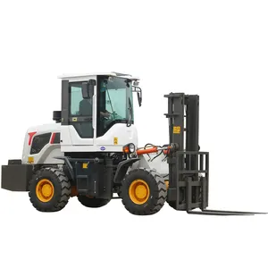 3.5 TON OFF-ROAD SMALL FORKLIFT 3.5 TON DIESEL FOUR WHEEL DRIVE FORKLIFT TRUCK FOR SALE