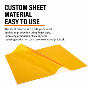 <span class=keywords><strong>Film</strong></span> en polyimide ambré haute température 260°C, 25µm, prix usine, pour batterie - Product Image 3