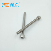 Perno Hexagonal de Acero Inoxidable DIN GB ANSI Clase A2/A4, M4-M64, Niquelado/Cromado