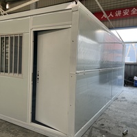 Maison préfabriquée pliable à prix abordable, petite maison à 2 étages, prête à l'emploi, mini-villa de luxe modulaire avec chambre à coucher