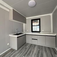 Maison préfabriquée légère, coupe-vent et extensible, certifiée CE, pour usage en chambre d'isolement ou clinique mobile (vente en gros)