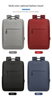 Sac à dos de voyage d'affaires grand format avec logo personnalisé, port USB, sac à dos de voyage d'affaires, sac à dos pour ordinateur portable, étudiants universitaires, imperméable