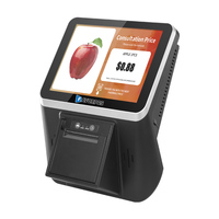Terminal Pos à montage mural écran 8 pouces avec imprimante Pos écran tactile Windows Android Pos Systems pour magasins
