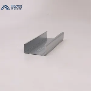 Duvar açısı aksesuarları tavan sistemi bileşeni galvanizli çelik metal pas kanalı