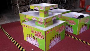 モールデザインのアイランドカウンター塩焼き食品と特別なスナックベーキングペイント-倉庫スーパーマーケット用品のユニークな機能 - Product Image 4