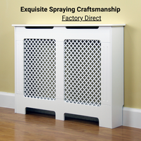 Armoire et cache de radiateur en MDF de haute qualité pour la vente en gros |   Meubles de salon de petite taille, directement de l'usine, best-seller au Royaume-Uni, MOQ 20