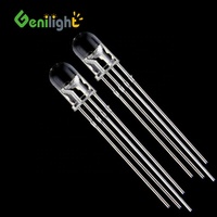 Diode LED Genilight F5 ultra-lumineuse à 4 broches, à montage traversant, en tailles 3mm/5mm/8mm/10mm, tension inverse maximale 5V, pour signalisation routière, -40-60°C