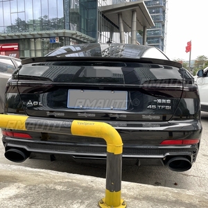 สปอยเลอร์สำหรับ Audi A6 C8 ปี 2019-2022 วัสดุ ABS คุณภาพสูง สปอยเลอร์ปีกหลังรถยนต์ อุปกรณ์ตกแต่งเฉพาะรุ่น A6 - Product Image 3