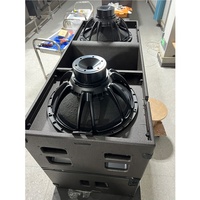 Système de haut-parleurs Line Array professionnel KS28 avec aimant en néodyme, impédance de 4 ohms, deux haut-parleurs de graves de 18 pouces