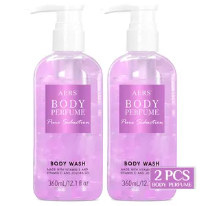 Perfume Best Print Luxury Personal Care Body Wash Kit Oem Whiten Shower Gel