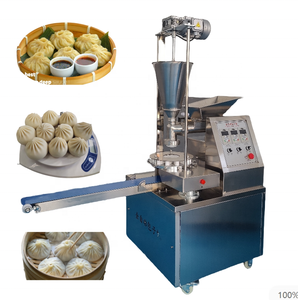 Machine automatique de fabrication de boulettes vapeur en acier inoxydable pour Xiaolongbao, Baozi, soup dumplings et <span class=keywords><strong>Momo</strong></span> (Inde, Canada) - Product Image 4
