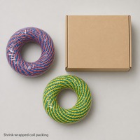 Kabel Fleksibel Tembaga Berinti 2, Isolasi PVC, Tipe Twisted Pair 300/300V RVS untuk Bangunan