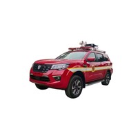 Mini tout nouveau véhicule de lutte contre l'incendie centre de commande mobile 4x2 camionnette peut être installé réseau privé