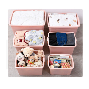 heavy duty plastic storage box big container for household