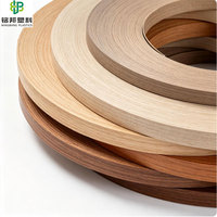 Bande de bordure en PVC/ABS 1*18mm pour meubles, accessoires en bois/mélamine/armoires/tables, bordure en acrylique pour armoires, bande de bordure en PVC