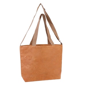 Bolsa de papel DuPont de lujo Bolsa de compras de hombro reutilizable Tyvek Tote Bag Embalaje de regalo con logotipo impreso personalizado - Product Image 2