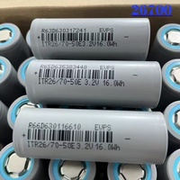 26700 Lishen LiFePO4 5000 MAh Baterai Sel Penyimpan Energi Tipe Daya 32V Model 6E2N0014065 untuk Kendaraan Listrik