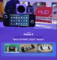AYANEO Pocket S 1080P Konsol Game Genggam Android Snapdragon G3x Gen 2 6 Inci