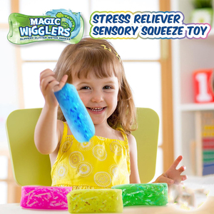 Squishy Sensorial Fidget Tubo Escorregadio Tricky Água Snakes Truque Stress Água Wiggler Brinquedos Mágicos Wigglers Água <span class=keywords><strong>Snake</strong></span> Fidget <span class=keywords><strong>Toy</strong></span> - Product Image 4