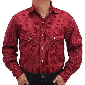 FRFワークチェックシャツFRCプリントチェックワークウェア耐火ファッションCAT2難燃性シャツ - Product Image 1