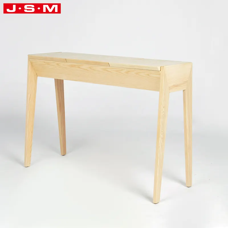 Luxury Office Art Director Student Computer Study Table Wooden Gold Store Desk